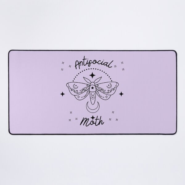 Item preview, Antisocial moth designed and sold by BlkBearyDesigns.