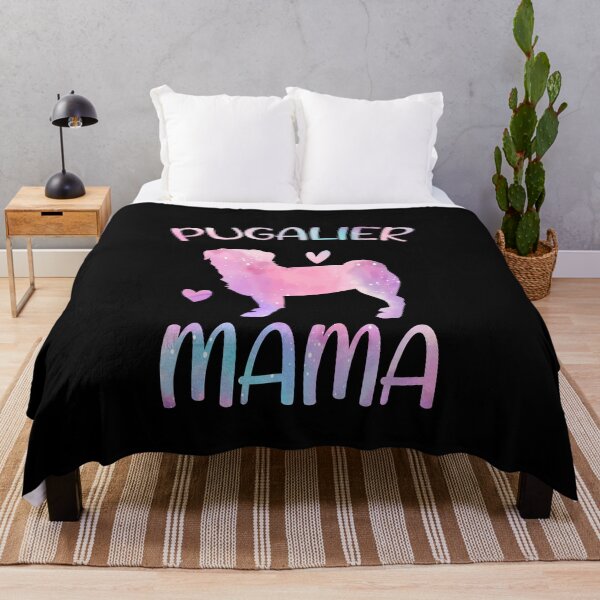 Item preview, Pugalier Mom Shirt, Watercolor Dog Mom, Pugalier dog Mama mother, Pugalier Owner Mom Chritmas Birthday Gift designed and sold by xlnv.