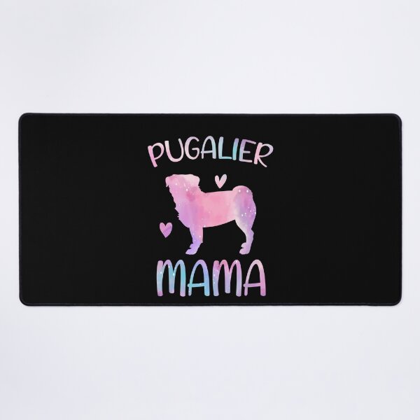 Item preview, Pugalier Mom Shirt, Watercolor Dog Mom, Pugalier dog Mama mother, Pugalier Owner Mom Chritmas Birthday Gift designed and sold by xlnv.