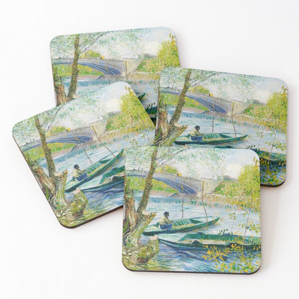 Item preview, Fishing in the Spring, the Pont de Clichy Vincent Van Gogh designed and sold by Kurt Gardiner.