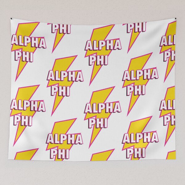 Item preview, sorority lightning bolt designed and sold by hypecollege.