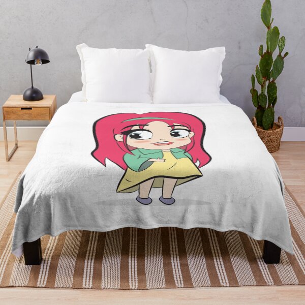 Item preview, Adorable Girl With Beautiful Eyes And Red Hair designed and sold by CreativeCranium.