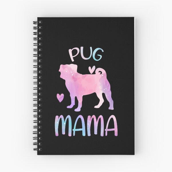 Item preview, Pug Mom Shirt, Watercolor Dog Mom, Pug dog Mama mother, Pug Owner Mom Chritmas Birthday Gift designed and sold by xlnv.