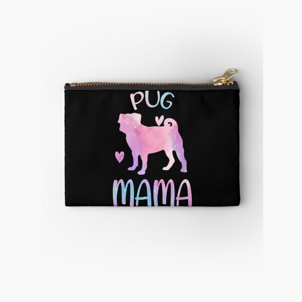 Item preview, Pug Mom Shirt, Watercolor Dog Mom, Pug dog Mama mother, Pug Owner Mom Chritmas Birthday Gift designed and sold by xlnv.