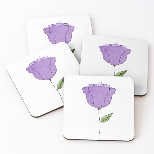 Item preview, Purple Watercolor Flower designed and sold by Cooper Lynn Designs.