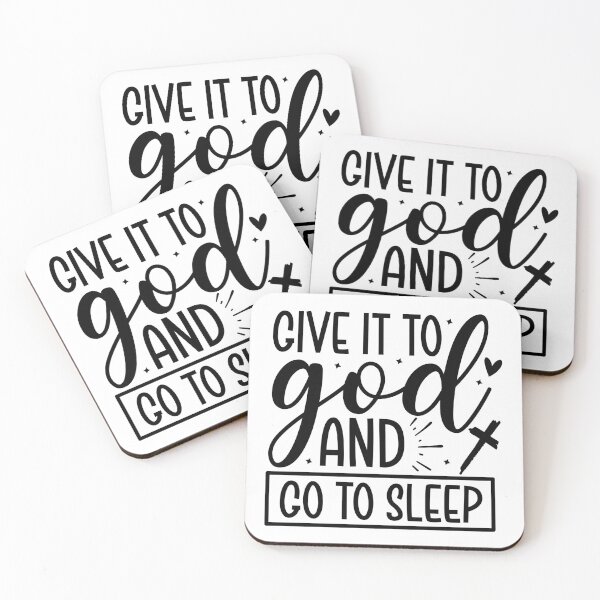 Item preview, Give It To God And Go To Sleep designed and sold by FallInLoveCo.