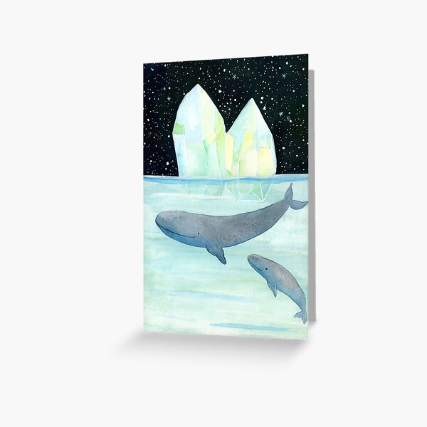 Item preview, Cool whales on Antarctica designed and sold by Tina van Dijk.