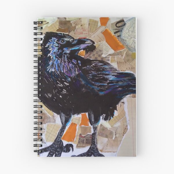 Item preview, Mixed Media Crow Collage designed and sold by jsjschmidt2017.