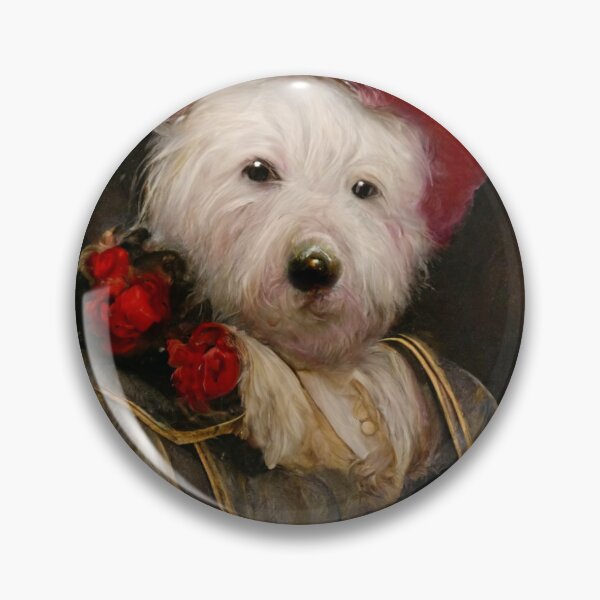 Item preview, Westie dog gentleman designed and sold by Fantasiarium.