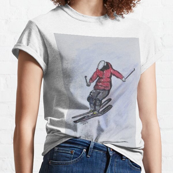 Snow Ski Fun Classic T-Shirt