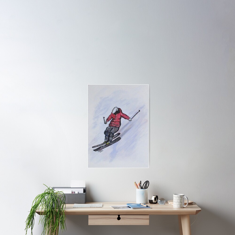 Snow Ski Fun Poster
