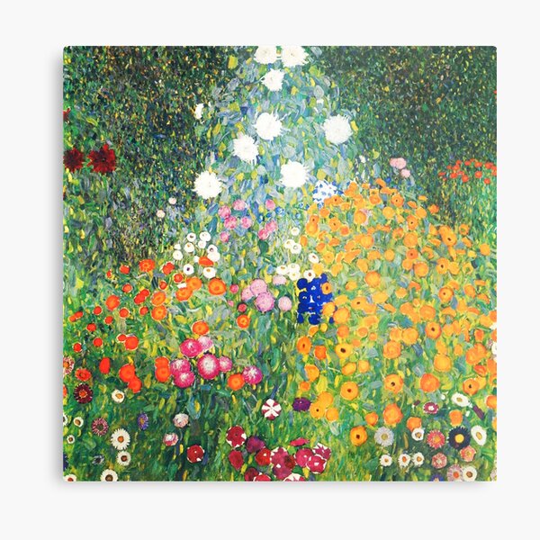 Item preview, Flower Garden by Gustav Klimt designed and sold by Vintage Designs +.