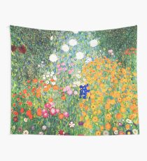 Tela decorativa Jardín de flores de Gustav Klimt