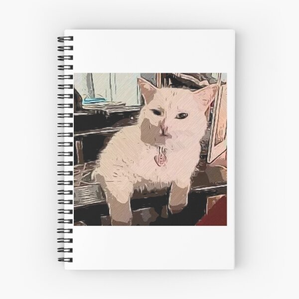 Item preview, Famous Popular meme Cat OIL PAINTING style Artwork designed and sold by M-Osamah.