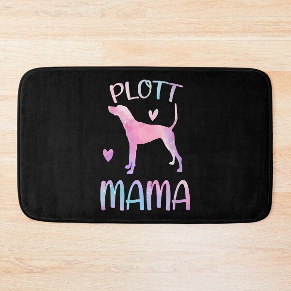 Aperçu de l'œuvre Chemise de maman de Plott, maman de chien d'aquarelle, mère de maman de chien de Plott, cadeau d'anniversaire de Noël de maman de propriétaire de Plott créée et vendue par xlnv.