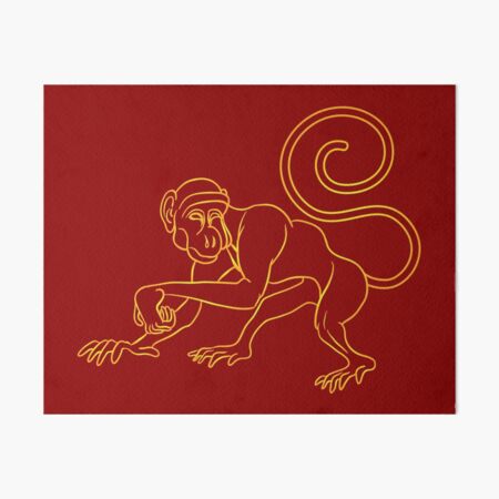 Item preview, Monkey - Chinese Zodiac - Mustafa Kulle designed and sold by MustafaKulle.