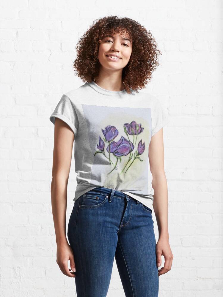 Alternate view of Water Color Pencil Exercise Classic T-Shirt