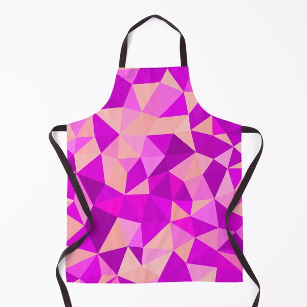 Item preview, Peach and Magenta Multicolored Geometric Triangle Pattern designed and sold by patternsoup.