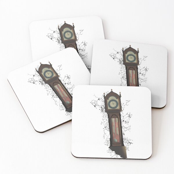 Item preview, Scary Strange Grandfather Clock Stuck In A Wall designed and sold by I Am Skye With An E.