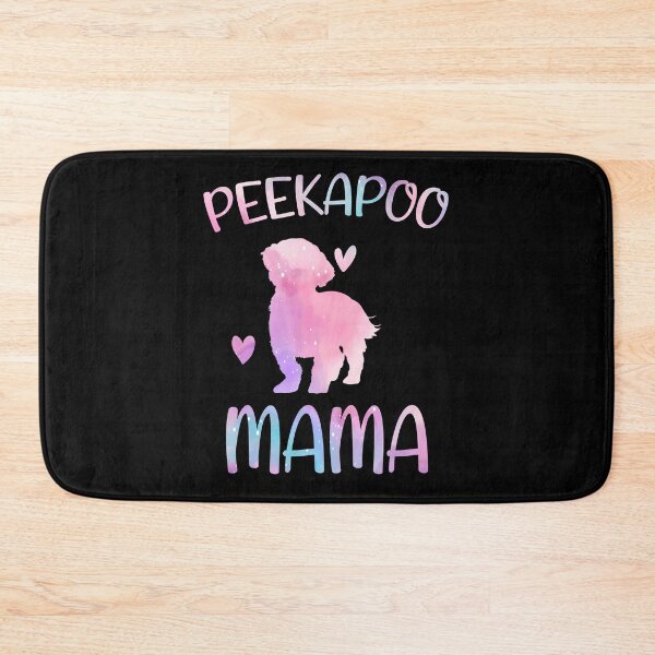 Aperçu de l'œuvre Peekapoo maman chemise, aquarelle chien maman, Peekapoo chien maman mère, Peekapoo propriétaire maman Chritmas anniversaire cadeau créée et vendue par xlnv.