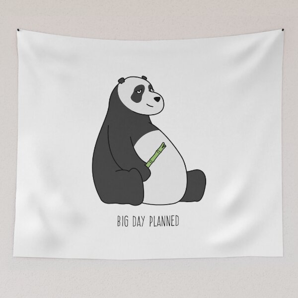 Item preview, Big Day Planned Panda designed and sold by gerryhaze.