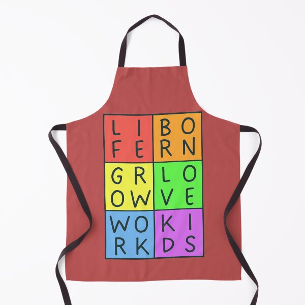 Item preview, Rainbow Life: Born, grow, work, love, kids - 2x3 Squares - Gray text - Pastel colors rainbow quote designed and sold by RainbowWordLand.