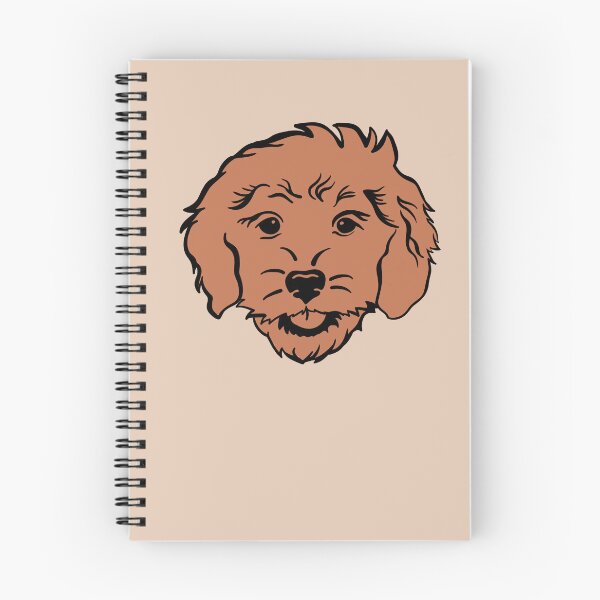Item preview, Red Goldendoodle designed and sold by MameDesign.