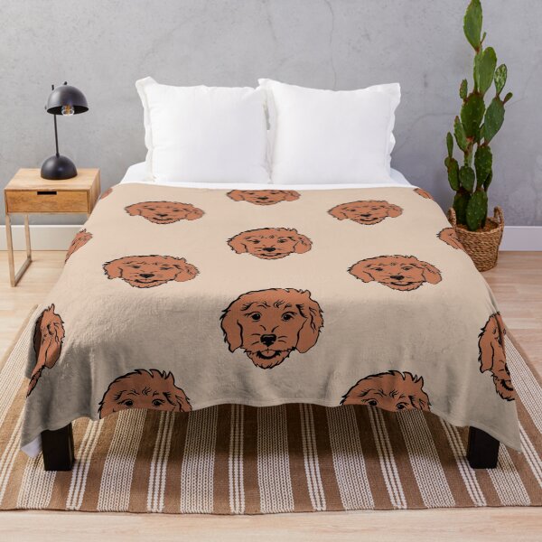 Item preview, Red Goldendoodle designed and sold by MameDesign.
