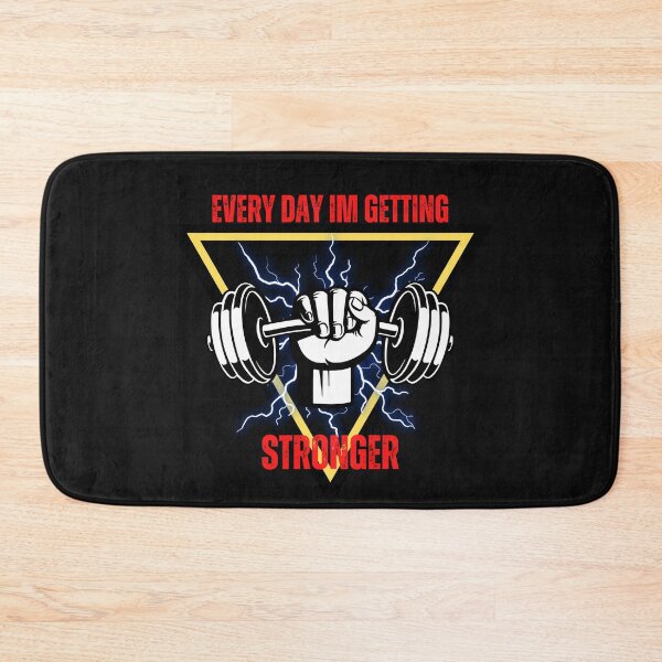 Item preview, everyday im getting stronger designed and sold by Soofingscapes.