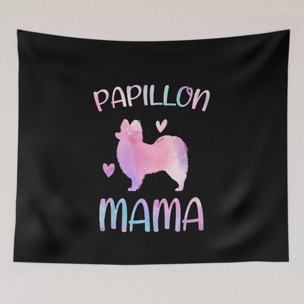 Item preview, Papillon Mom Shirt, Watercolor Dog Mom, Papillon dog Mama mother, Papillon Owner Mom Chritmas Birthday Gift designed and sold by xlnv.