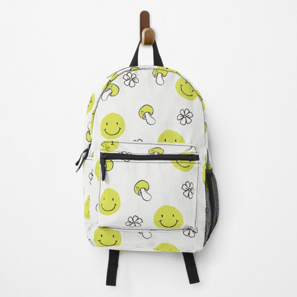 Item preview, Cute Aesthetic Greenish Yellow Smiley Daisy And mushroom designed and sold by isamii.