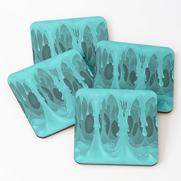 Item preview, Ooze Cave (Cyan) designed and sold by ianablakeman.