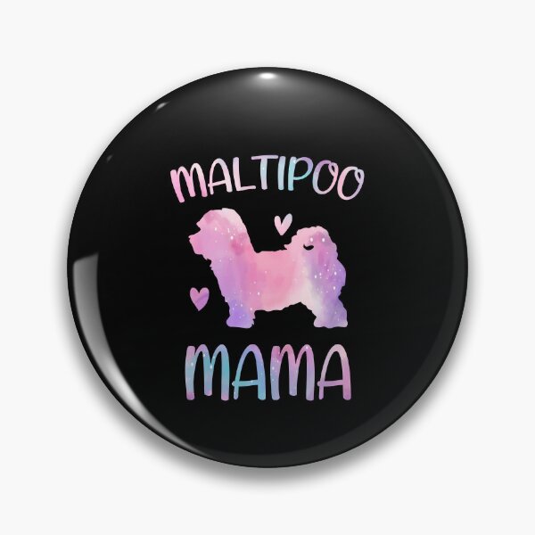 Item preview, Maltipoo Mom Shirt, Watercolor Dog Mom, Maltipoo dog Mama mother, Maltipoo Owner Mom Chritmas Birthday Gift designed and sold by xlnv.
