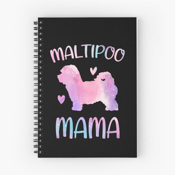 Item preview, Camisa de mamá Maltipoo, mamá de perro de acuarela, madre de mamá de perro Maltipoo, regalo de cumpleaños de Navidad de mamá propietaria de Maltipoo designed and sold by xlnv.