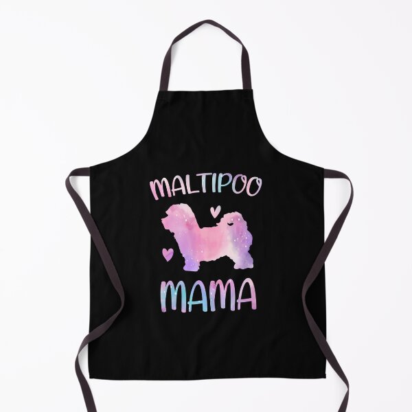 Item preview, Maltipoo Mom Shirt, Watercolor Dog Mom, Maltipoo dog Mama mother, Maltipoo Owner Mom Chritmas Birthday Gift designed and sold by xlnv.