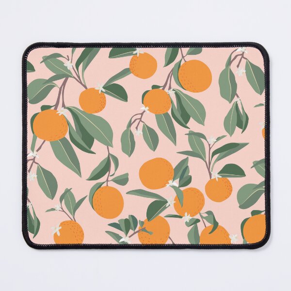 Item preview, Orange Grove in Orange background  designed and sold by dyesandpigments.