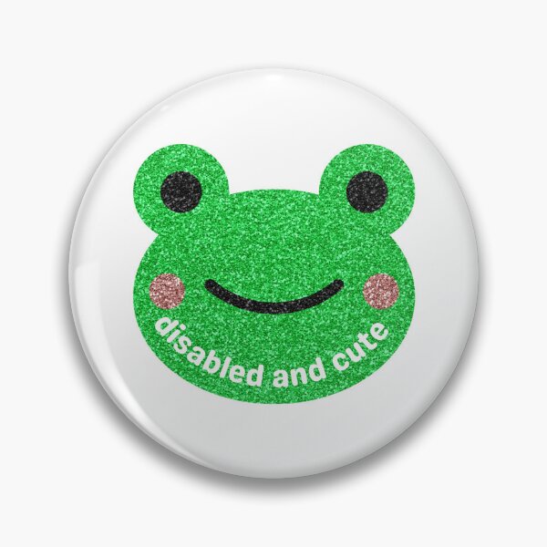 Item preview, disabled and cute frog designed and sold by murdypls.