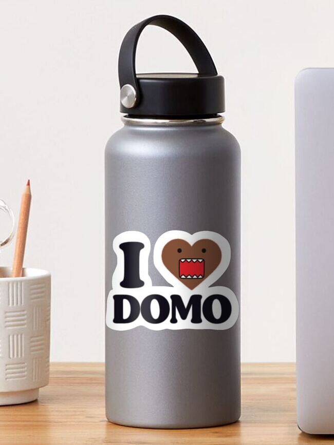 Thumbnail 1 of 3, Sticker, I love domo designed and sold by juanisanse.
