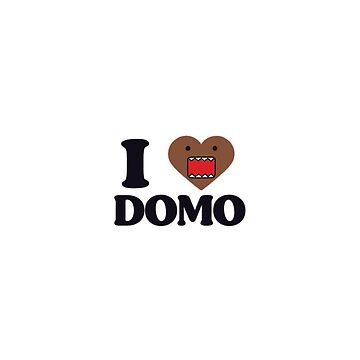 Artwork thumbnail, I love domo by Juana S