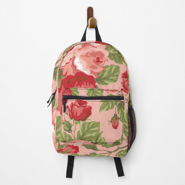 Item preview, Vintage Rose Flower And Leaves Pattern On Peach designed and sold by GraphicsClub.