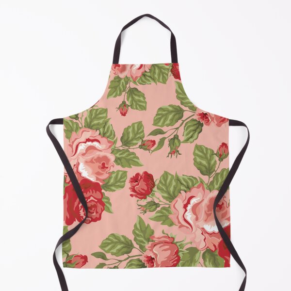 Item preview, Vintage Rose Flower And Leaves Pattern On Peach designed and sold by GraphicsClub.