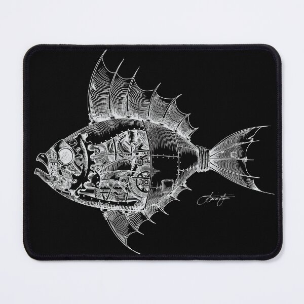 Item preview, SteamPunk Fish designed and sold by Jeeklsdotcom.