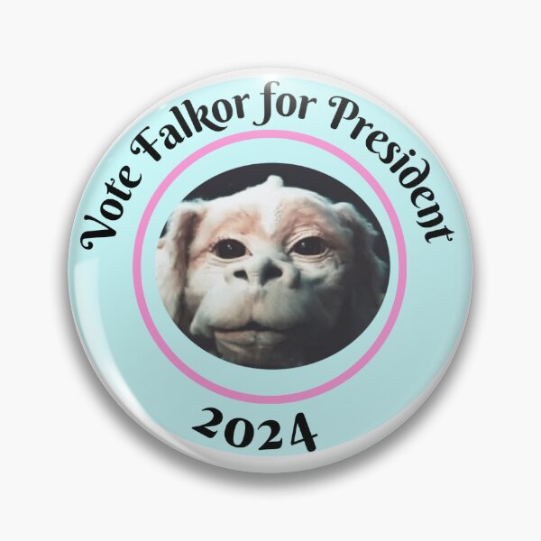 Item preview, Falkor For President - The Neverending Story designed and sold by pearlxgirl.