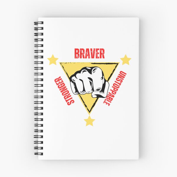 Item preview, braver stronger unstoppable designed and sold by Soofingscapes.