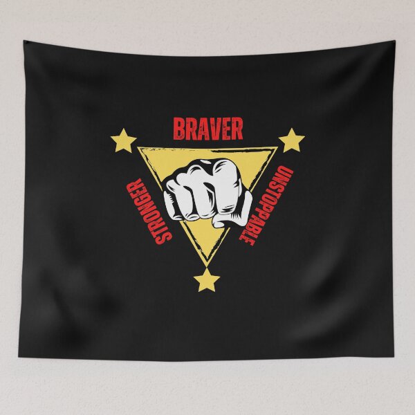 Item preview, braver stronger unstoppable designed and sold by Soofingscapes.