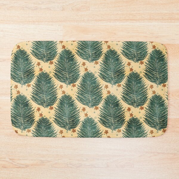 Item preview, Tropical Palm Leaves Watercolor Pattern designed and sold by Lavender Mint Graphics.