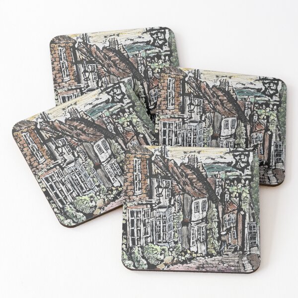 Item preview, Inky Old UK Town designed and sold by jennyjeffries.