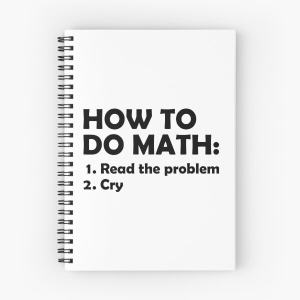 Item preview, How to do math - Funny Math Joke designed and sold by T-shirt For You.