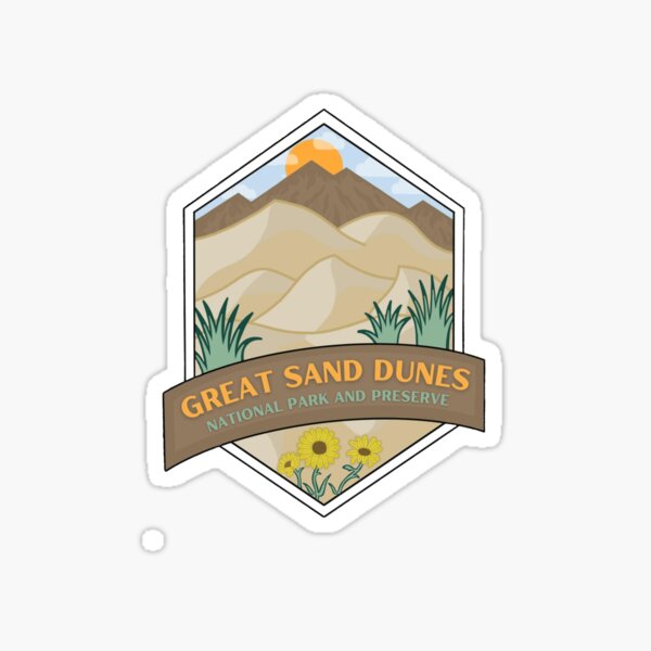 Item preview, Great Sand Dunes NP Logo designed and sold by Everix's Studio.
