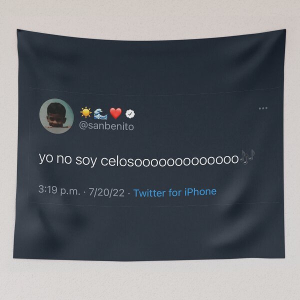 Item preview, Yo no soy celoso trino designed and sold by emiliapapaya.